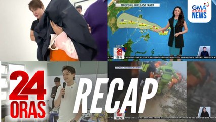 24 Oras: (Part 2) Umano'y online bugaw | Bagyong Opong | Outreach event ni Vince Maristela, atbp.