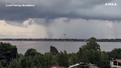 Temporali e trombe d'aria nel sud Sardegna, scatta l'allerta meteo
