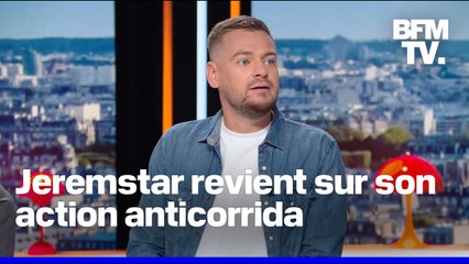 L'influenceur Jeremstar témoigne après sa garde à vue pour une action anticorrida à Nîmes