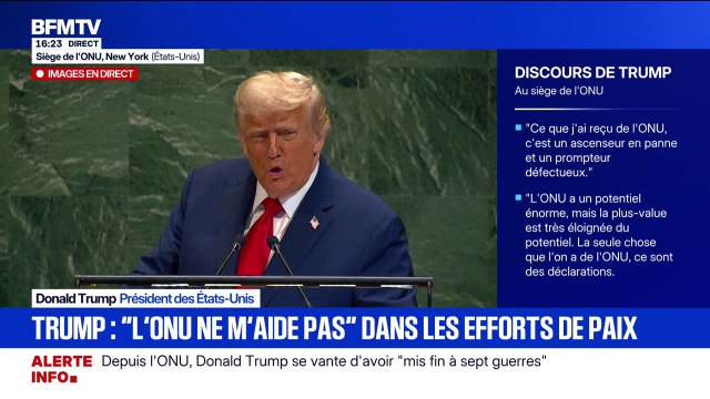 Donald Trump: Reconnaître la Palestine, serait une récompense trop importante pour les terroristes du Hamas