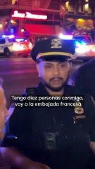 Macron llama a Trump tras ser bloqueado por su comitiva