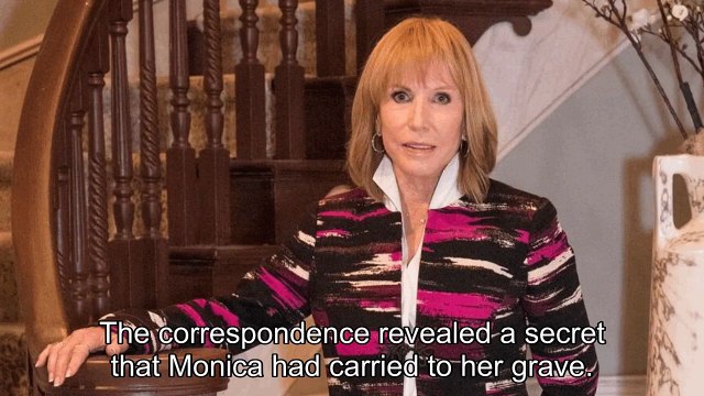 Jason cleans out Monica's things and accidentally discovers that Monica has a ch