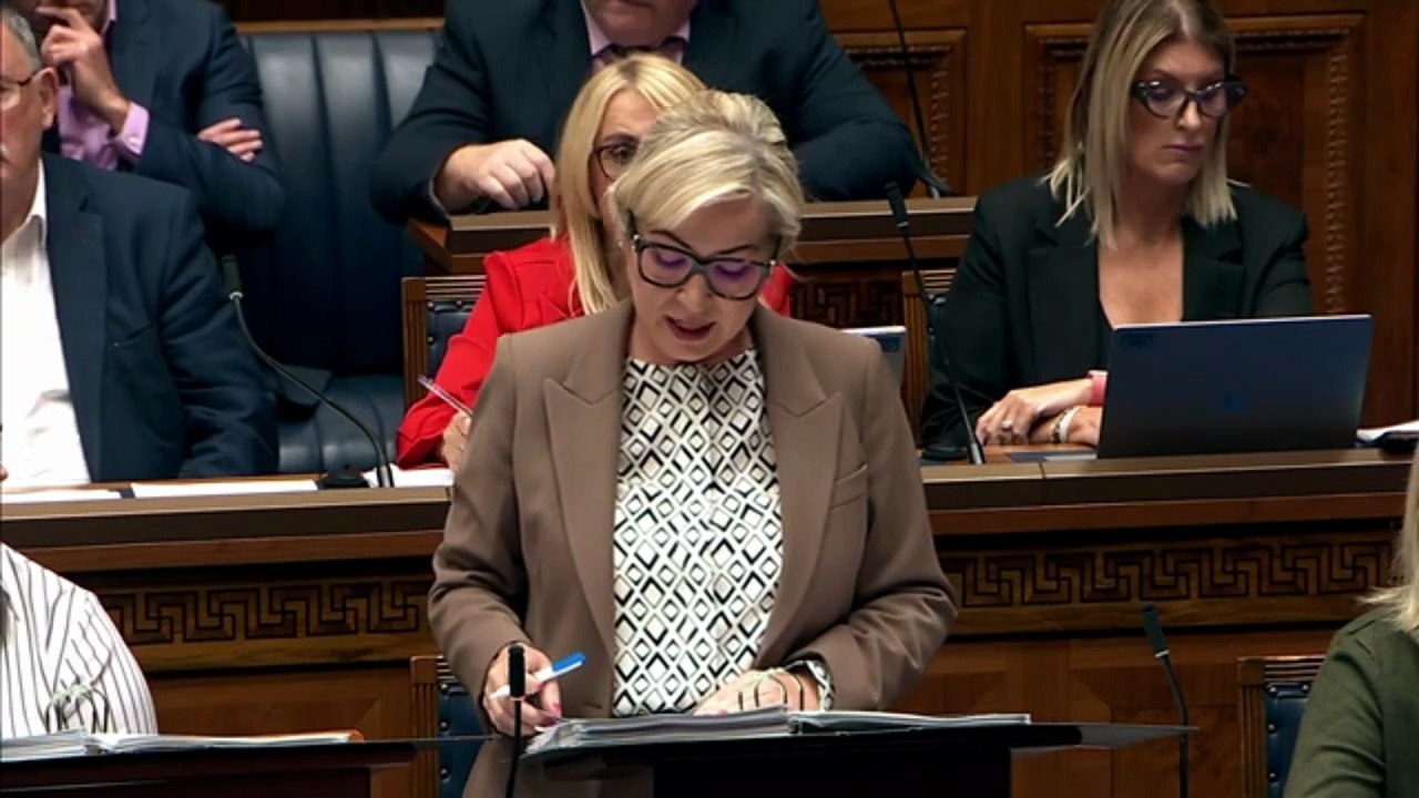 Michelle O’Neill says £77m invested in Ebrington since 2016 with talks for transfer ‘in train’