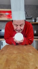 Pumpkins stuffed with Camembert cheese