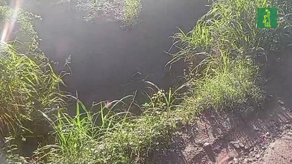 Comunitarios denuncian estado intransitable de la carretera en la Finca de Áciba, Santiago