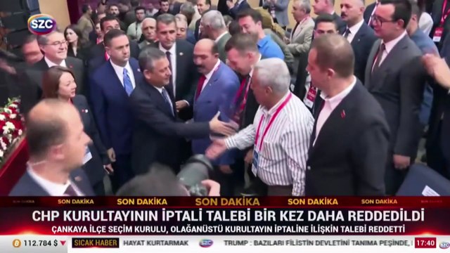 CHP kurultay iptal talebi bir kez daha reddedildi