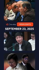 Today's headlines: Henry Alcantara & Zaldy Co, Brice Hernandez, Lacson & Marcoleta | The wRap | September 23, 2025