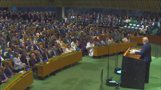 Trump BLASTS Open Borders to World Leaders at UN Assembly