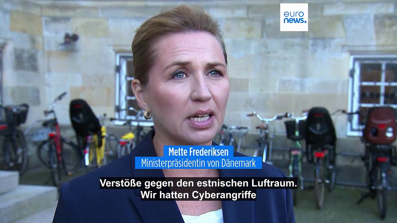Mette Frederiksen nach Drohnenangriff in Kopenhagen: Es war ein Anschlag