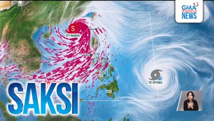Bagyong Opong, posibleng mag-landfall sa Northern Samar sa Biyernes ng madaling araw | Saksi