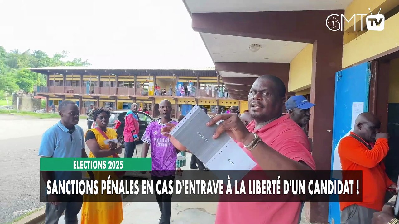 [#Reportage] Élections 2025 : sanctions pénales en cas d’entrave à la liberté d’un candidat