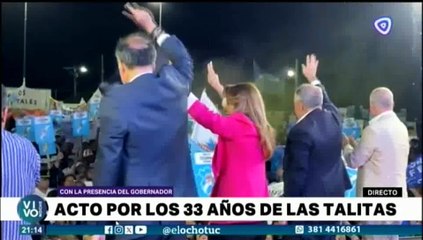 Nota desde Las Talitas en Vivo Noche 22-09-25