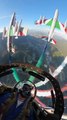 Frecce tricolori sopra Trento: il video dell'Aeronautica militare