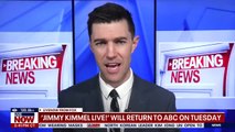 BREAKING Jimmy Kimmel to return on Tuesday