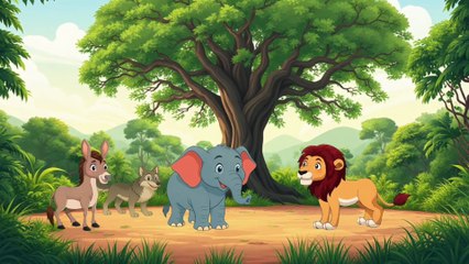 Jungle Animal meting Story