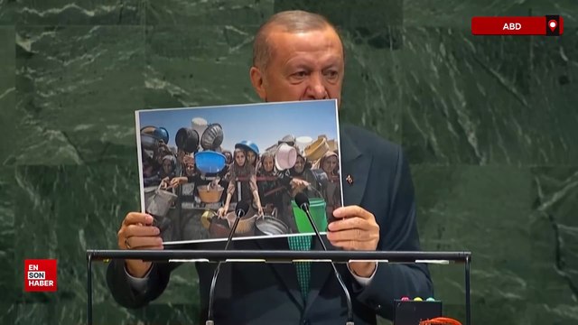 Cumhurbaşkanı Erdoğan BM'de Gazze'deki acı karelere dikkat çekti