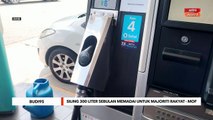 Siling 300 liter sebulan memadai untuk majoriti rakyat - MoF