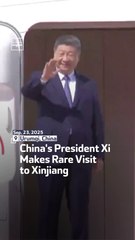 China's President Xi Makes Rare Visit to Xinjiang
