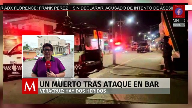 Noche violenta en Veracruz: ataque armado deja un muerto y heridos en bar