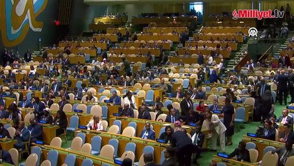 Cumhurbaşkanı Erdoğan 15'inci kez BM kürsüsünde dünyaya sesleniyor