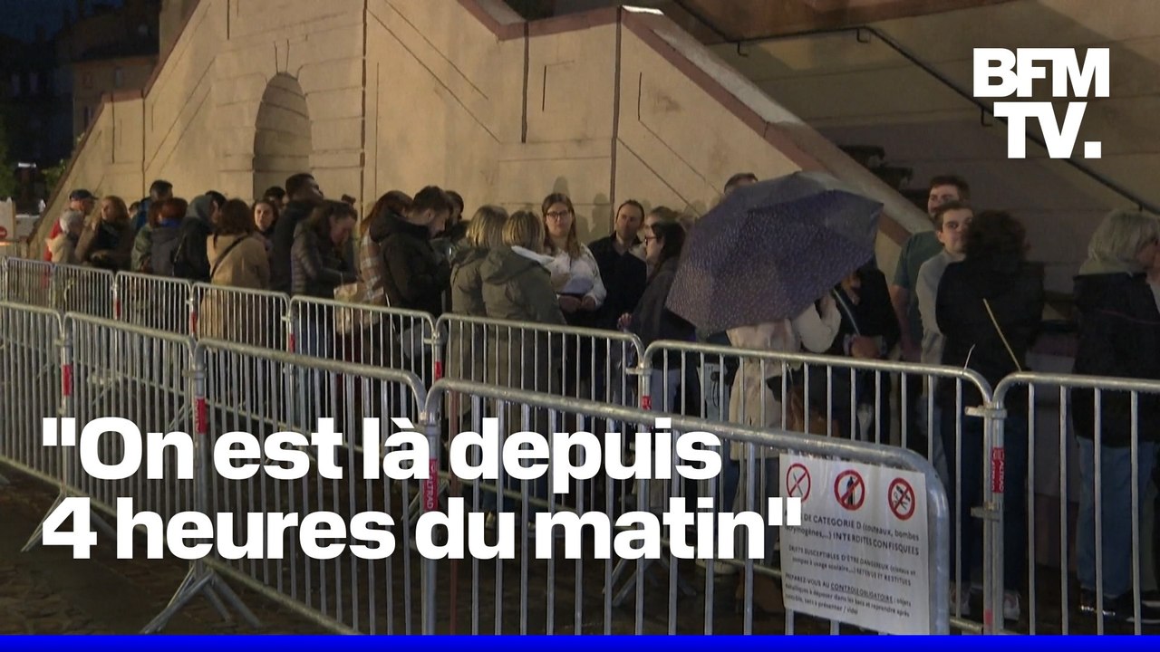 ROBIN DE BFM - Dès l’aube, le public afflue au procès de Cédric Jubillar