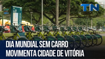 Dia Mundial Sem Carro movimenta  cidade de Vitória