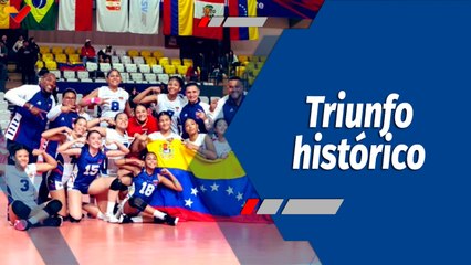 Deportes VTV | Selección de voleibol femenino sub-17 se corona campeón del sudamericano