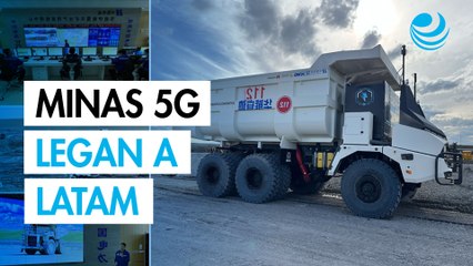 China impulsa minas 5G con camiones autónomos en Latinoamérica