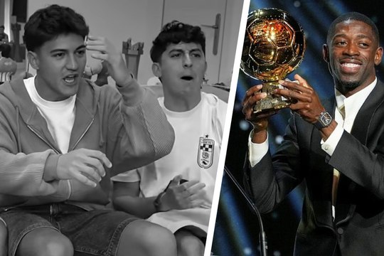 La reacción de los hermanos Buyer al Balón de Oro de Dembélé