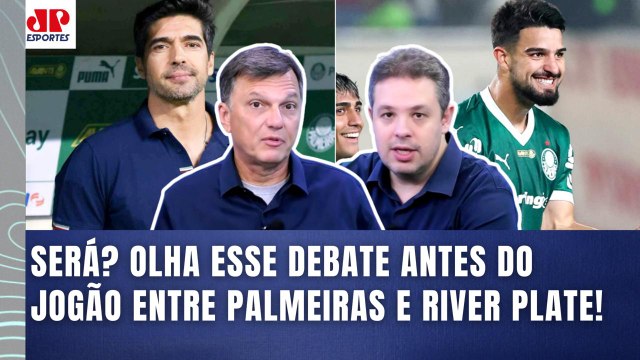 Eu NÃO ACREDITO nisso! O Palmeiras agora tem... OLHA esse DEBATE sobre JOGÃO com River Plate!