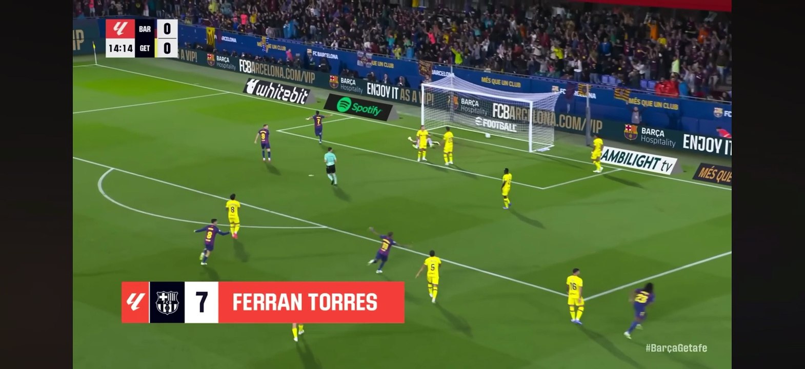 Barcelona 3 - 0 Getafe