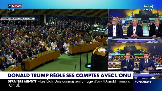 Punchline - Discours devant les Nations unies : Donald Trump règle ses comptes avec l'ONU et avertit l'Europe