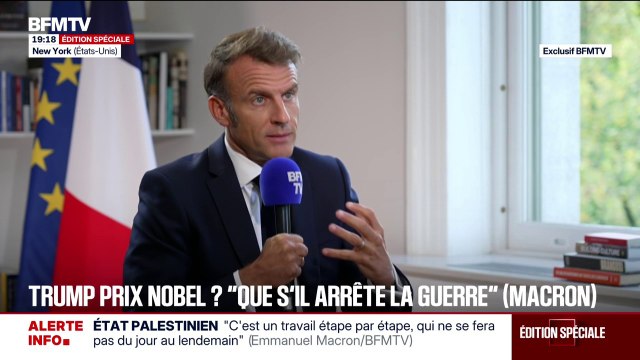 On est prêts à tout : Emmanuel Macron évoque de possibles sanctions d'Israël après la reconnaissance de la Palestine