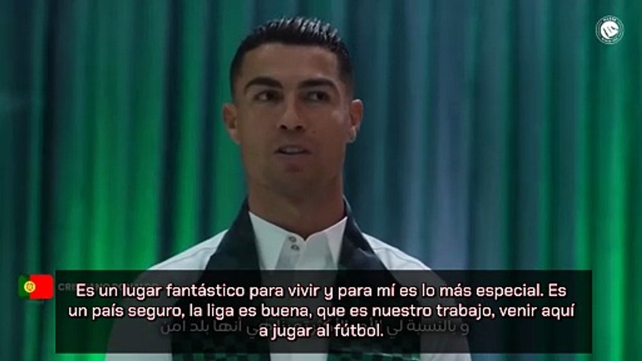 Cristiano: "Es un lugar fantástico para vivir, un país seguro"
