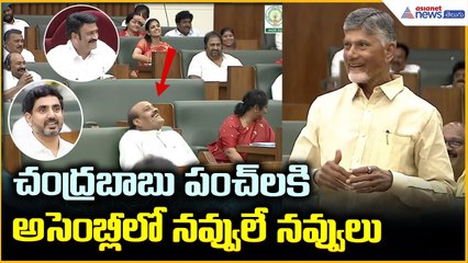 Chandrababu Funny Speech: చంద్రబాబు పంచ్ లకి అసెంబ్లీ లో నవ్వులే నవ్వులు | Asianet News Telugu