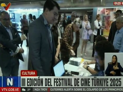 Festival de Cine Türkiye 2025 III edición, se realizará en Caracas hasta el próximo 04 de octubre
