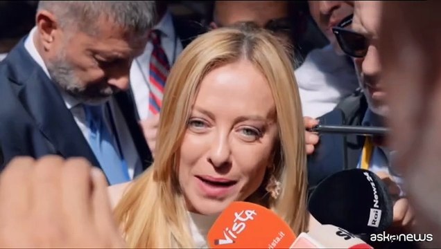 M.O, Meloni: ok mozione per riconoscimento Palestina, ma senza Hamas
