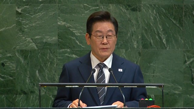 이 대통령, 유엔 총회 기조연설…한반도 평화 구상 주목 / YTN
