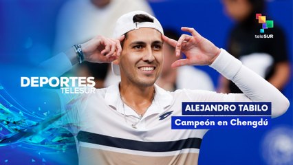 Alejandro Tabilo campeón en Chengdú