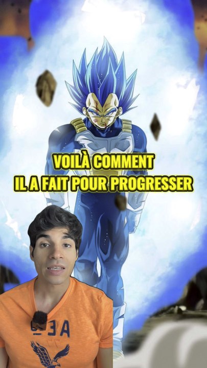 Voilà comment Vegeta a progressé dans DBS