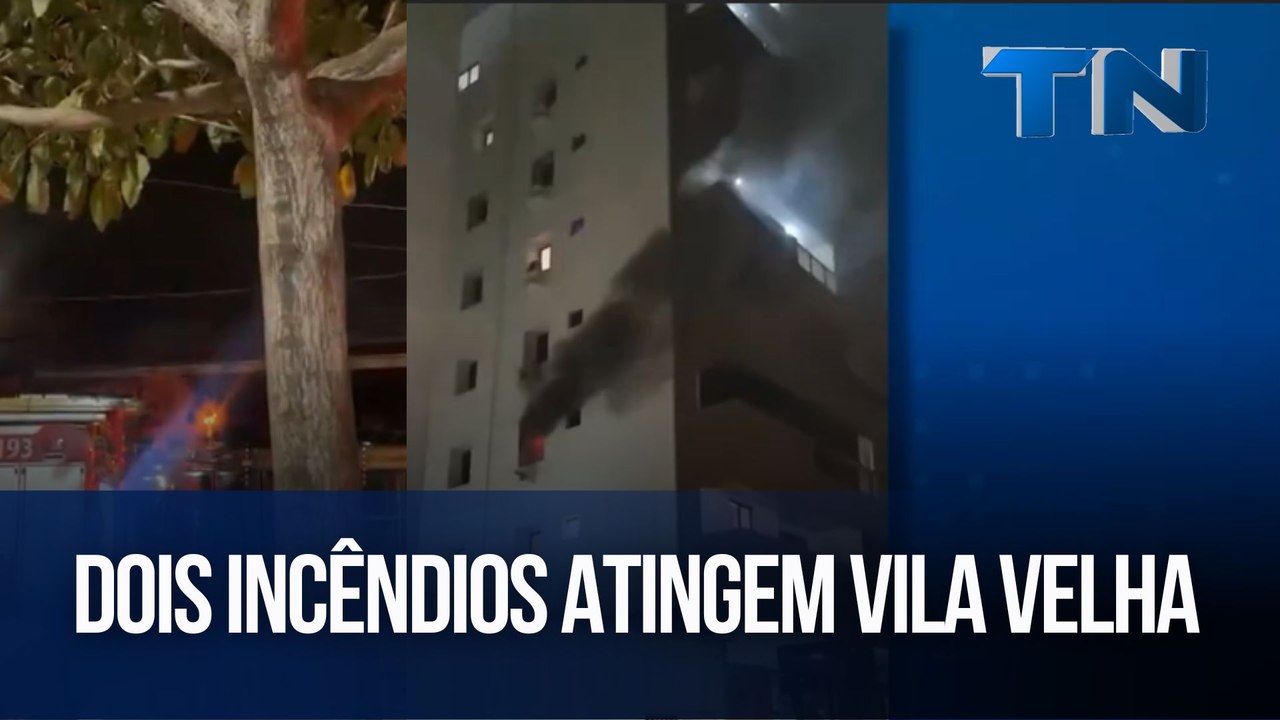 Dois incêndios atingem Vila Velha