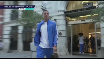 El Real Madrid rumbo al Ciudad de Valencia