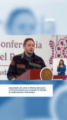 Denuncian autoridades de salud incumplimiento de farmacéuticas