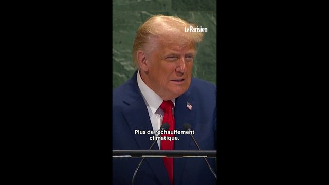 Pour Trump le changement climatique est une arnaque