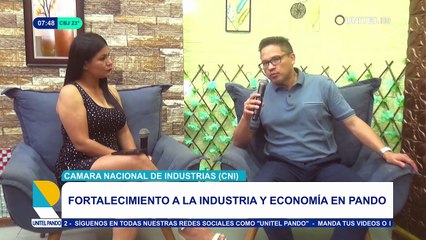 CNI promueve proyectos para fortalecer la industria en Pando