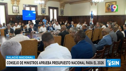 Consejo de ministros aprueban proyecto de Presupuesto del 2026 | Primera Emisión SIN