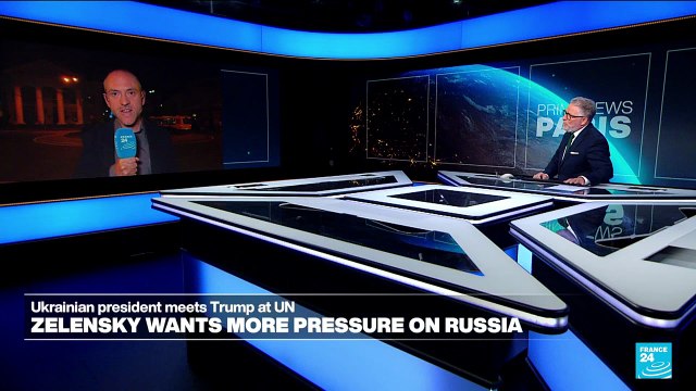 Trump and Zelenskyy meet at the UN as Ukraine presses for US help against Russia