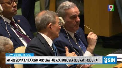Abinader participa en la ONU y abordar crisis en Haití | Primera Emisión SIN