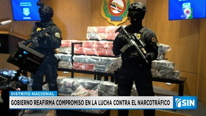Gobierno reafirma su compromiso en lucha contra el narcotráfico | Primera Emisión SIN