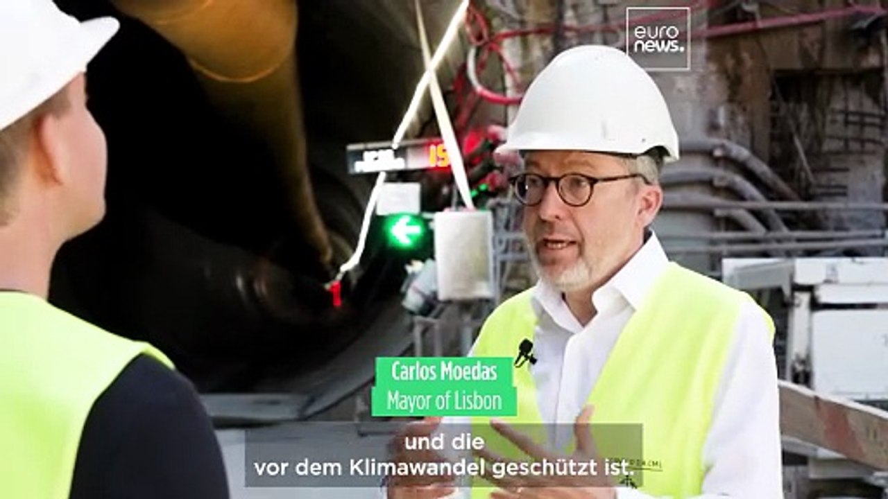 Durchlässige Böden und riesige Tunnels: Lissabon wird zur „Schwammstadt“